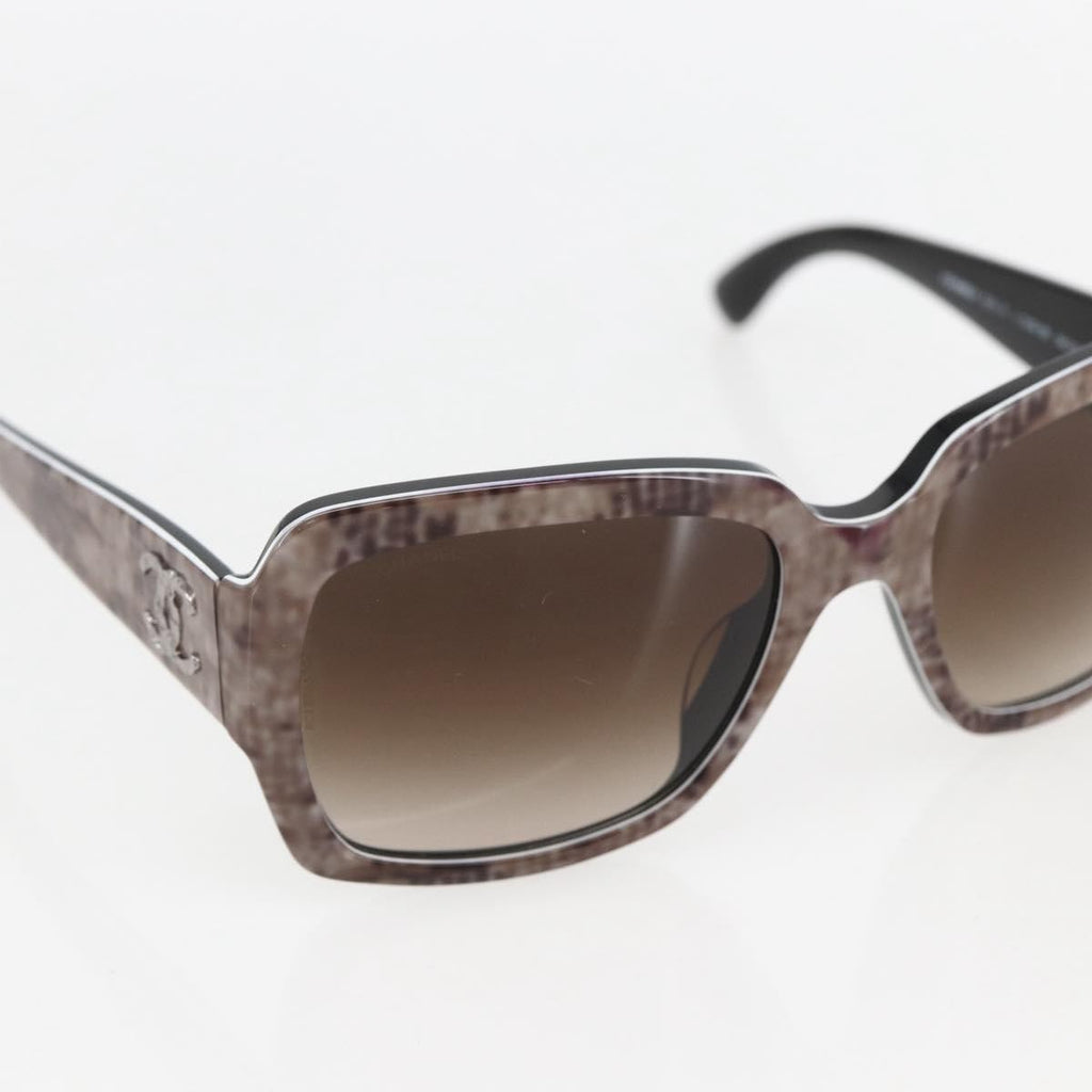Chanel Logo Cc Sunglasses Plastic Beige Plastic Sunglasse Accessory