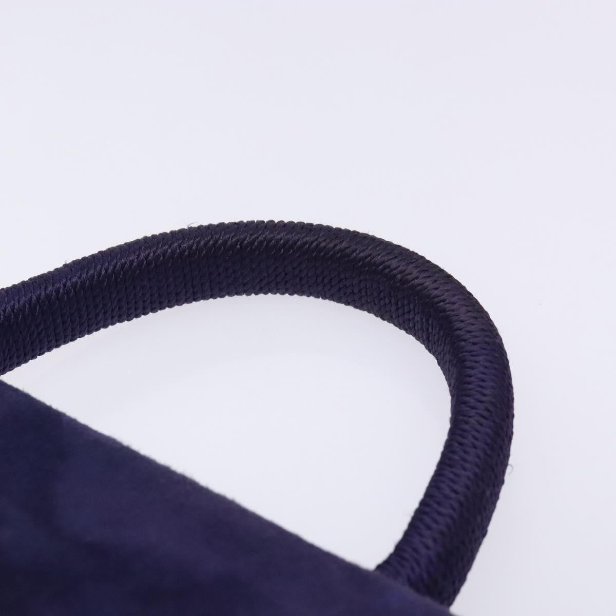 Prada Vintage Handbag Suede Purple Suede Handbag