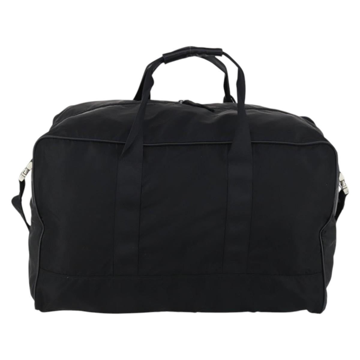 Prada Boston Bag Tessuto Black Nylon Bag