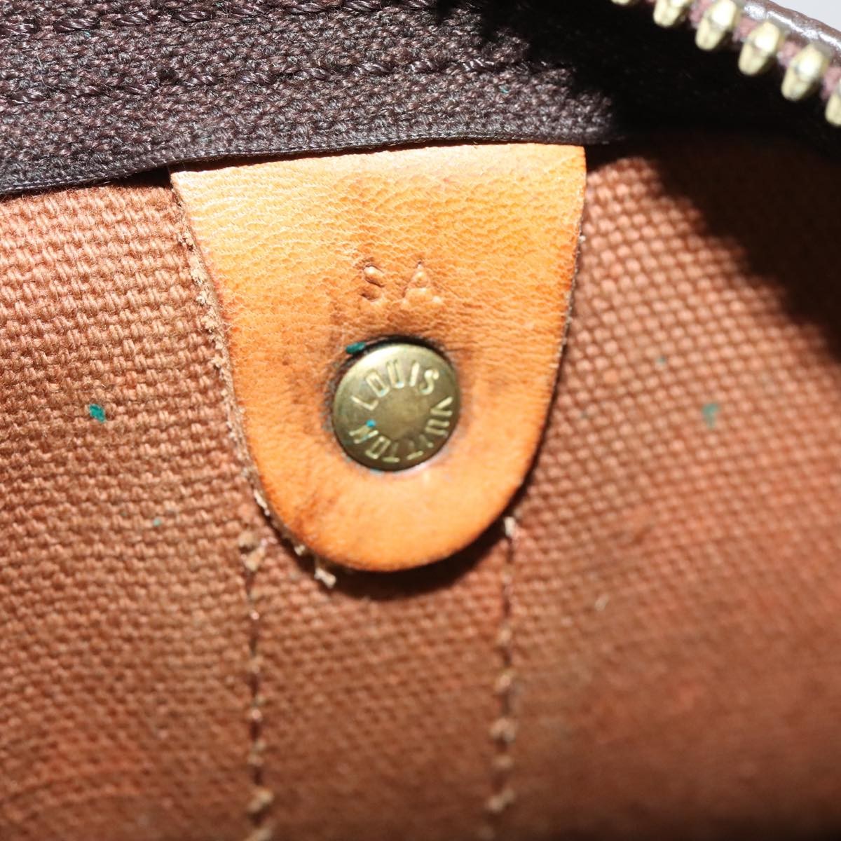 Louis Vuitton Keepall Bag Monogram Canvas Brown Canvas Travel Bag