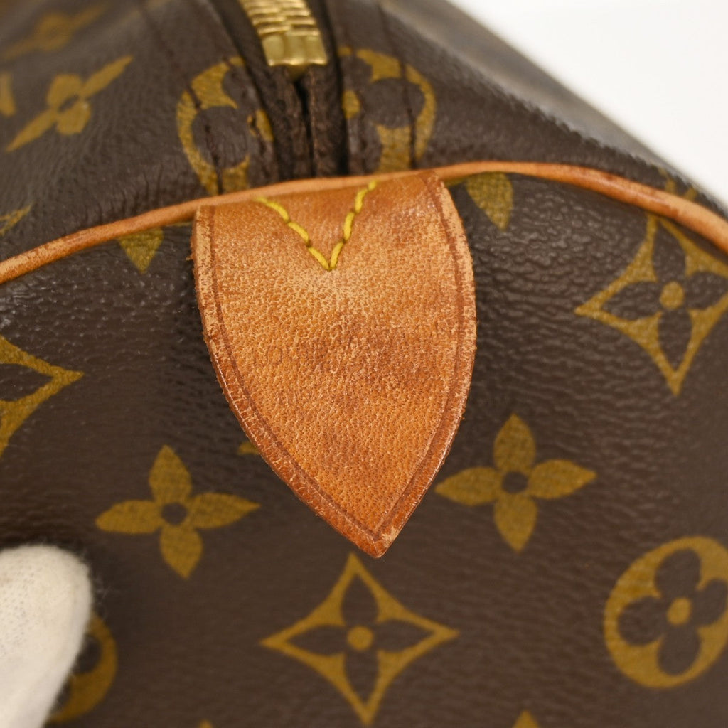 Louis Vuitton Keepall Bag Monogram Canvas Brown Canvas Travel Bag