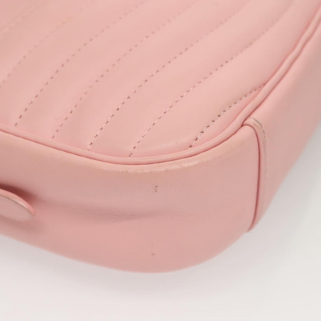 Louis Vuitton New Wave Camera Bag Quilted Leather Pink Leather Bag