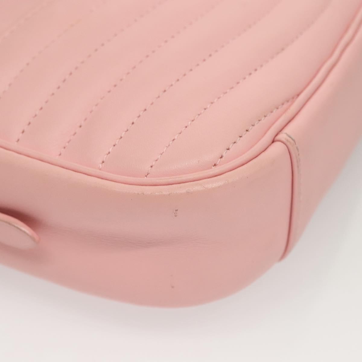 Louis Vuitton New Wave Camera Bag Quilted Leather Pink Leather Bag