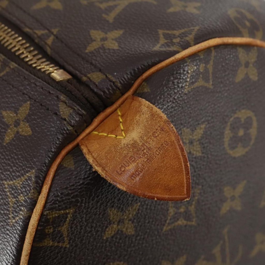 Louis Vuitton Keepall Bag Monogram Canvas Brown Canvas Travel Bag