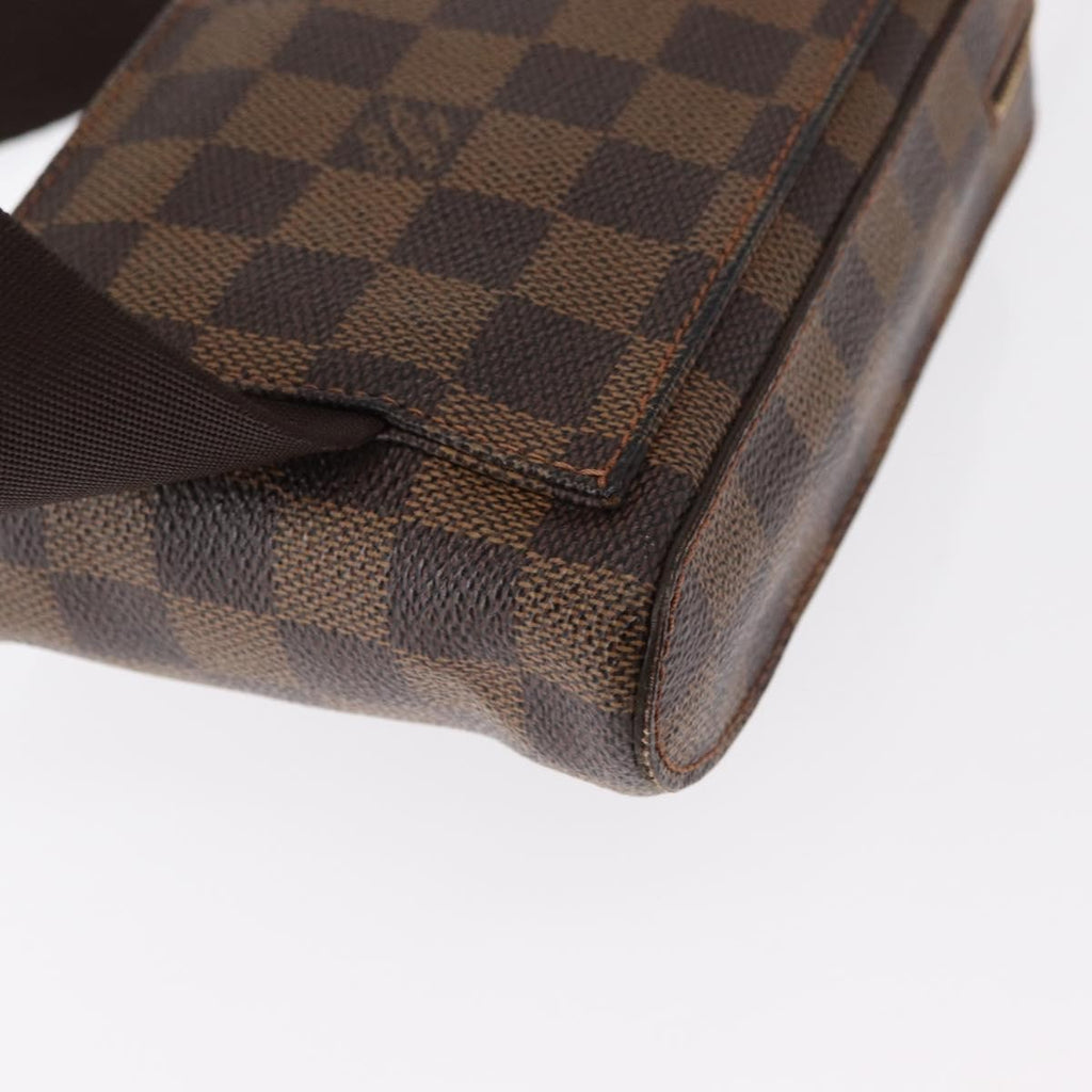 Louis Vuitton Geronimos Waist Bag Damier Brown Canvas Shoulder Bag