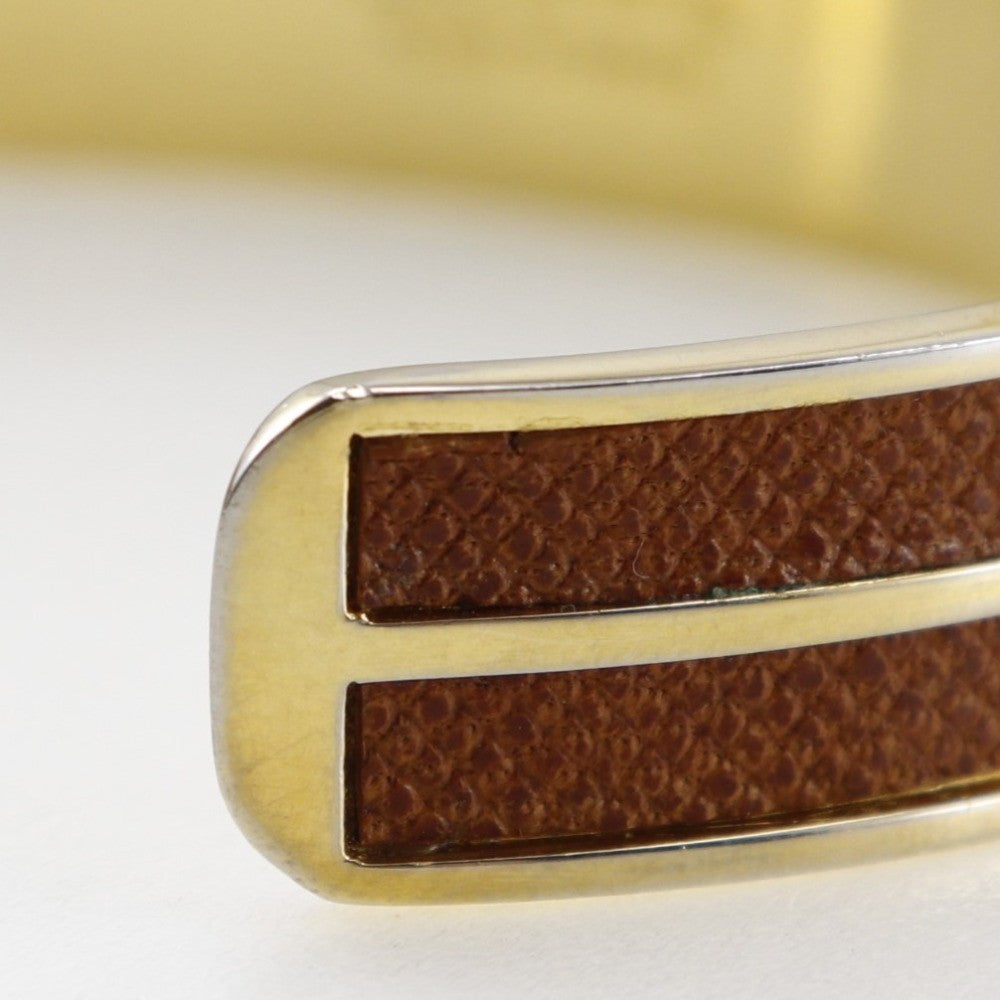 Louis Vuitton Anagram Bangle Gold Plated Gold Gold_Plated Bracelet Jewelry