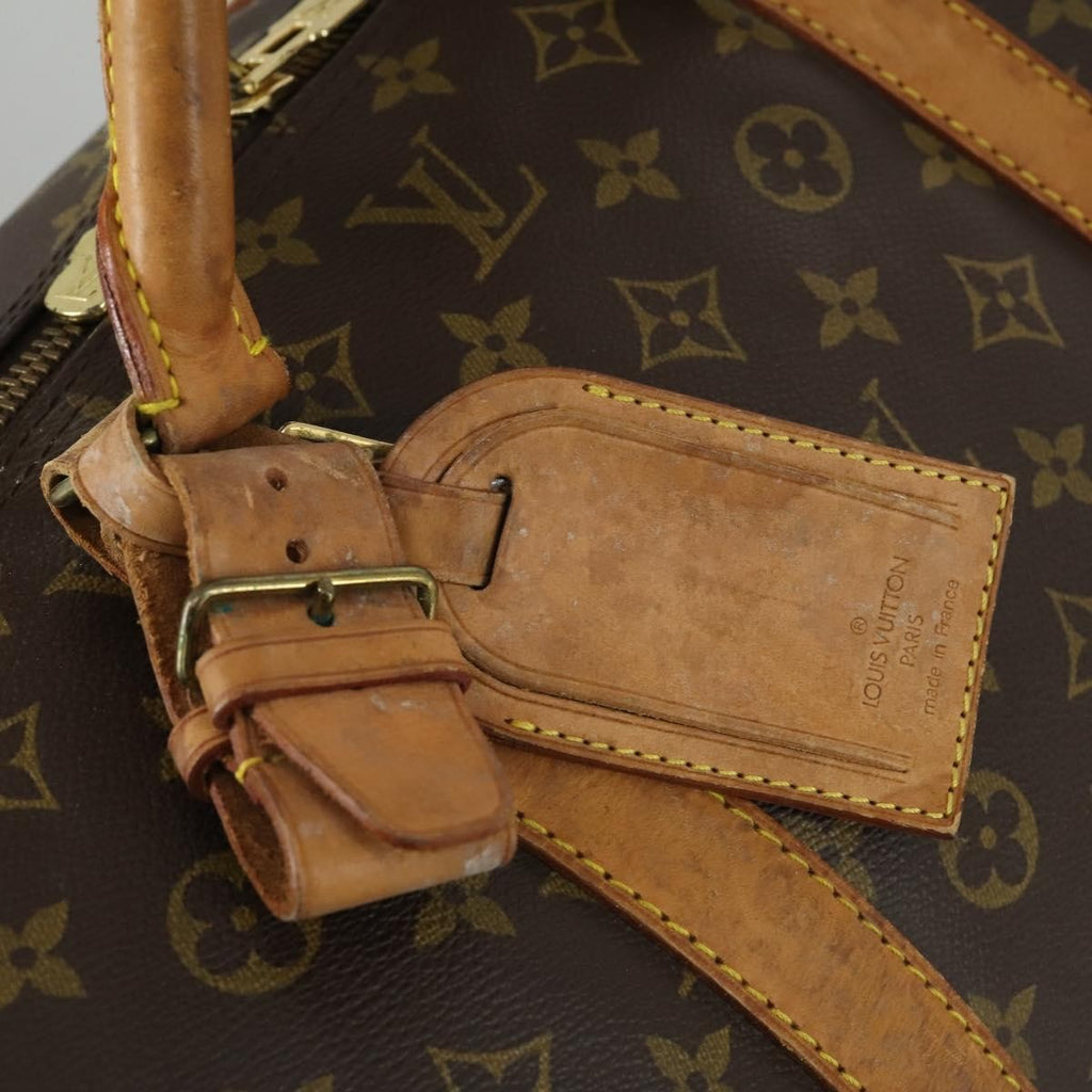 Louis Vuitton Keepall Bandouliere Bag Monogram Canvas Brown Canvas Travel Bag