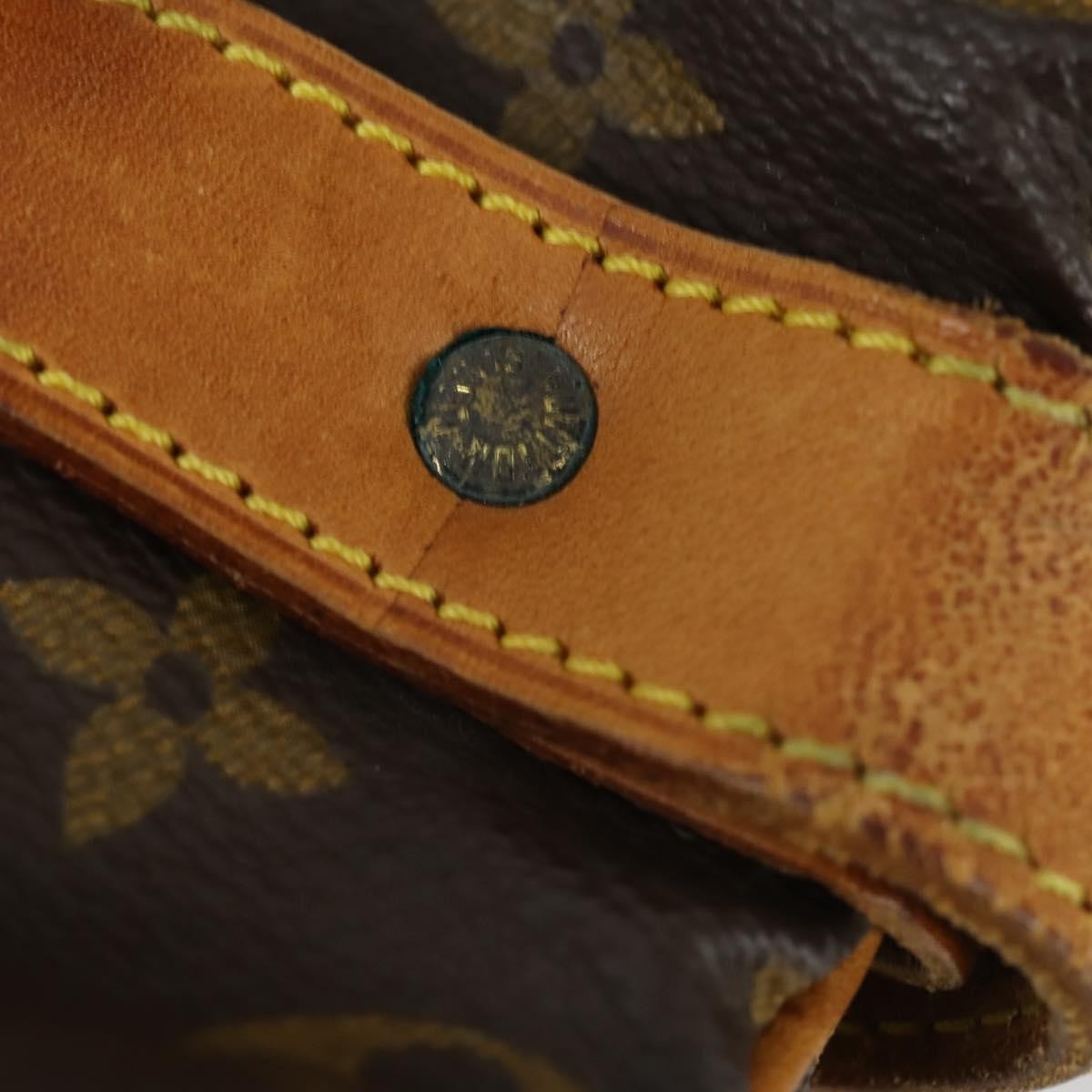 Louis Vuitton Saumur Handbag Monogram Canvas Brown Canvas Shoulder Bag