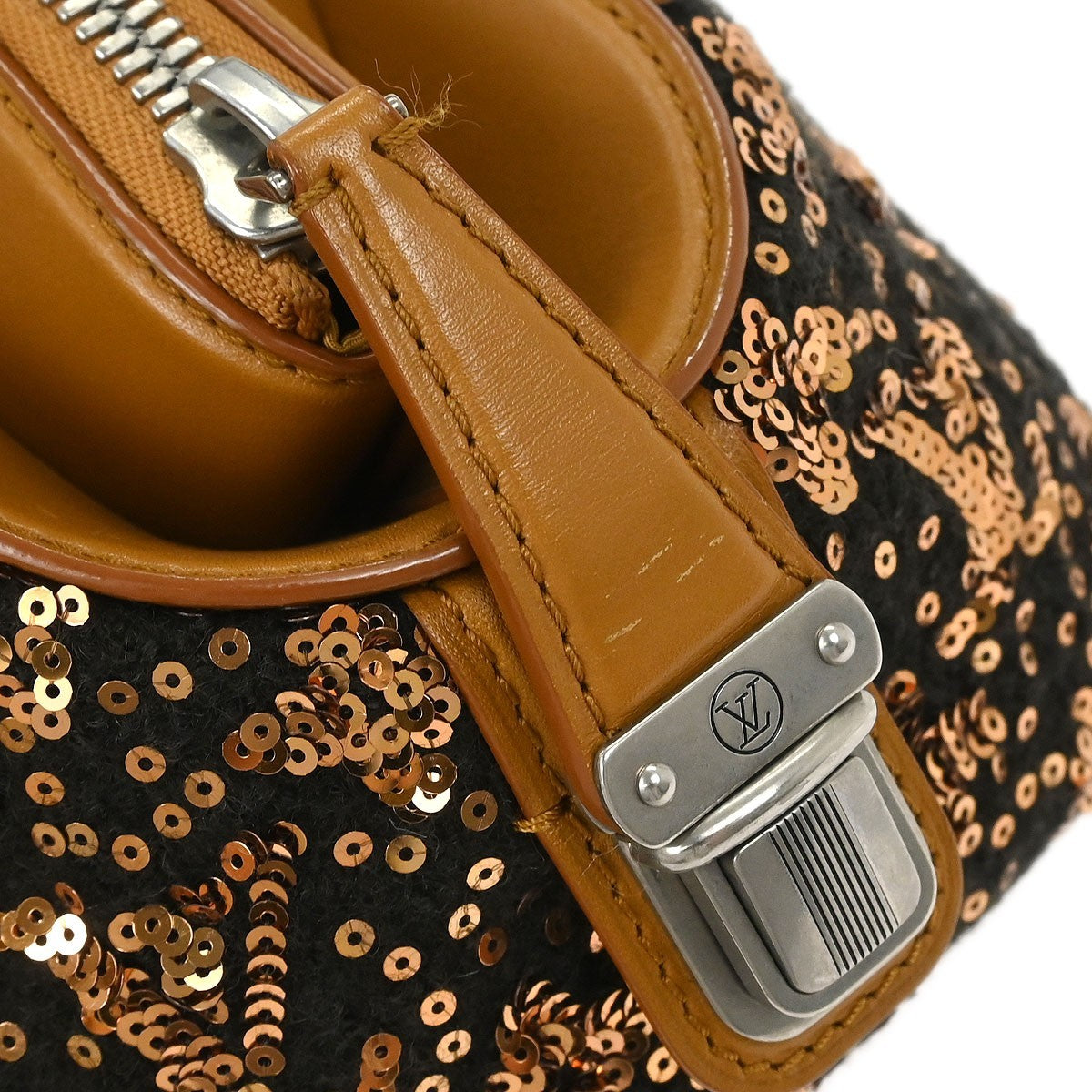 Louis Vuitton Baby Speedy Bag Limited Edition Sunshine Express Brown Leather Handbag
