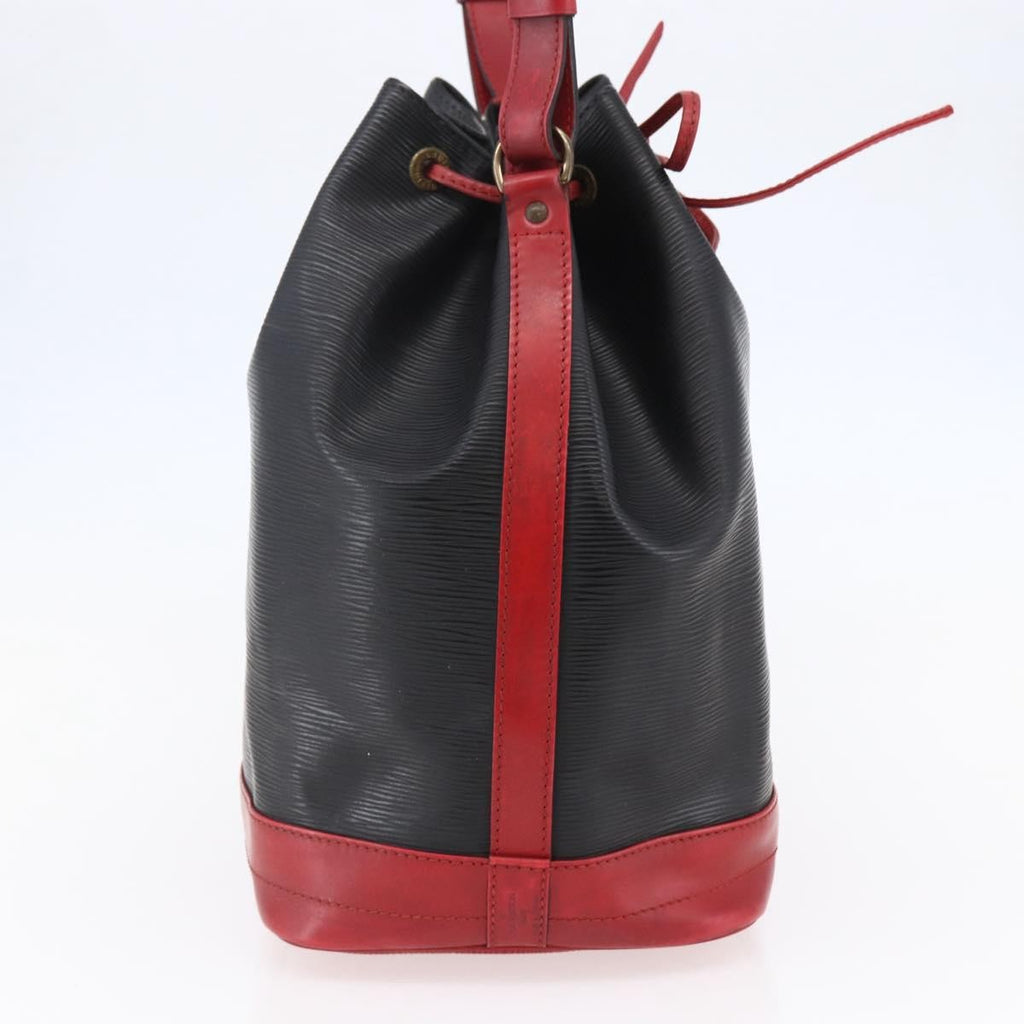 Louis Vuitton Bicolor Noe Handbag Epi Leather Black Leather Bag