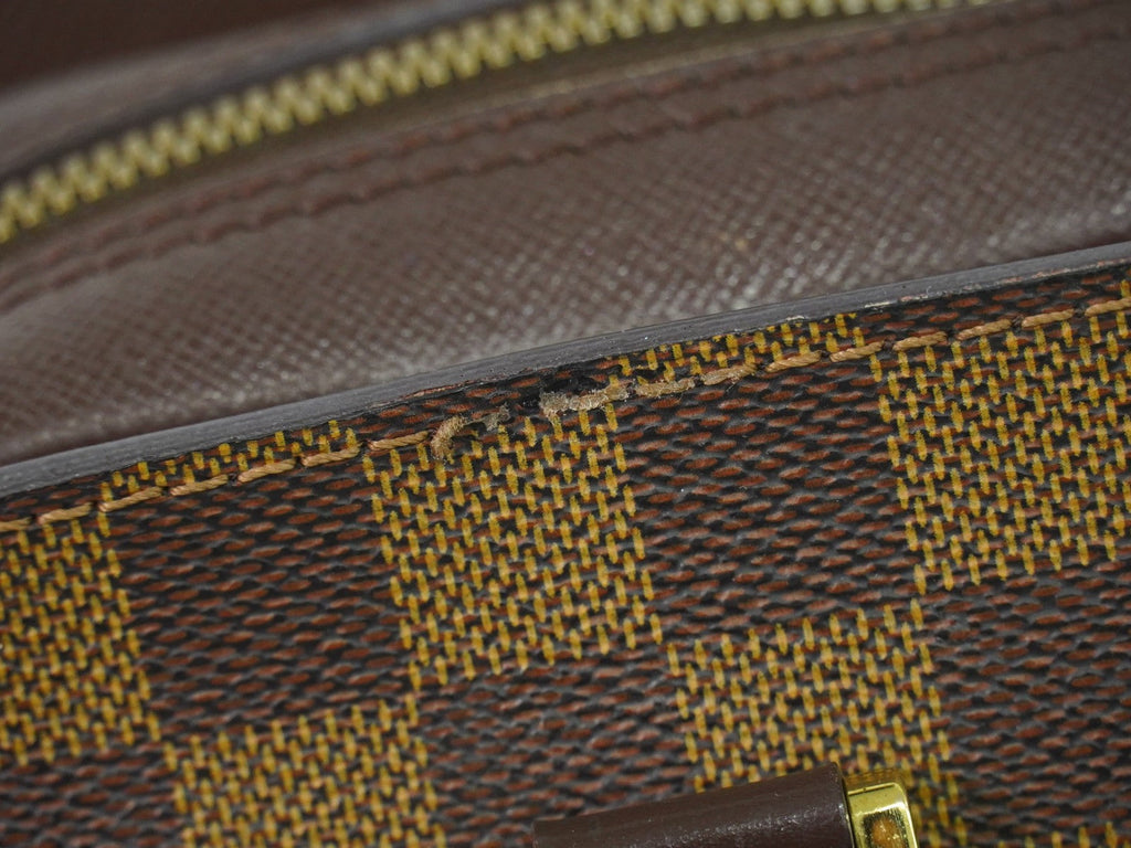 Louis Vuitton Triana Bag Damier Brown Canvas Handbag