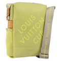 Louis Vuitton Cup Weathery Bag Damier Geant Canvas Yellow Canvas Shoulder Bag