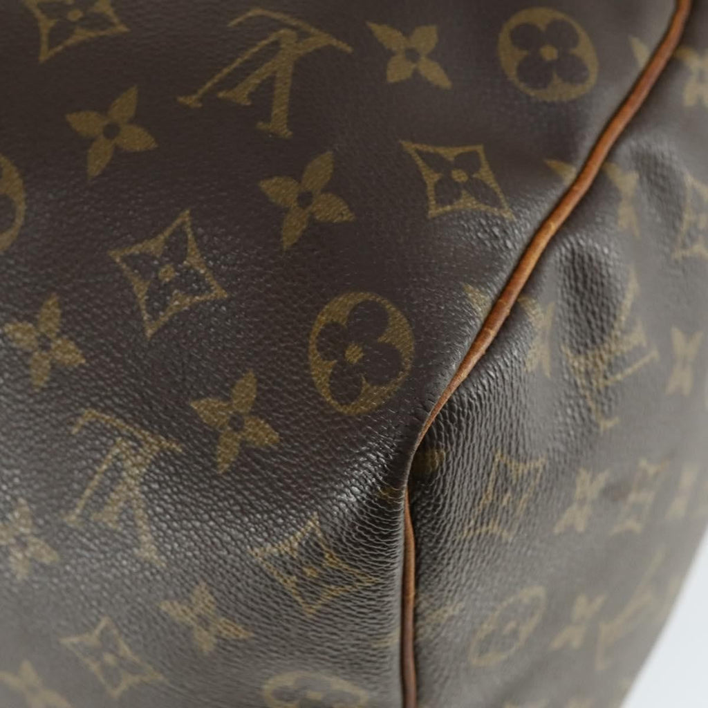 Louis Vuitton Keepall Bag Monogram Canvas Brown Canvas Travel Bag