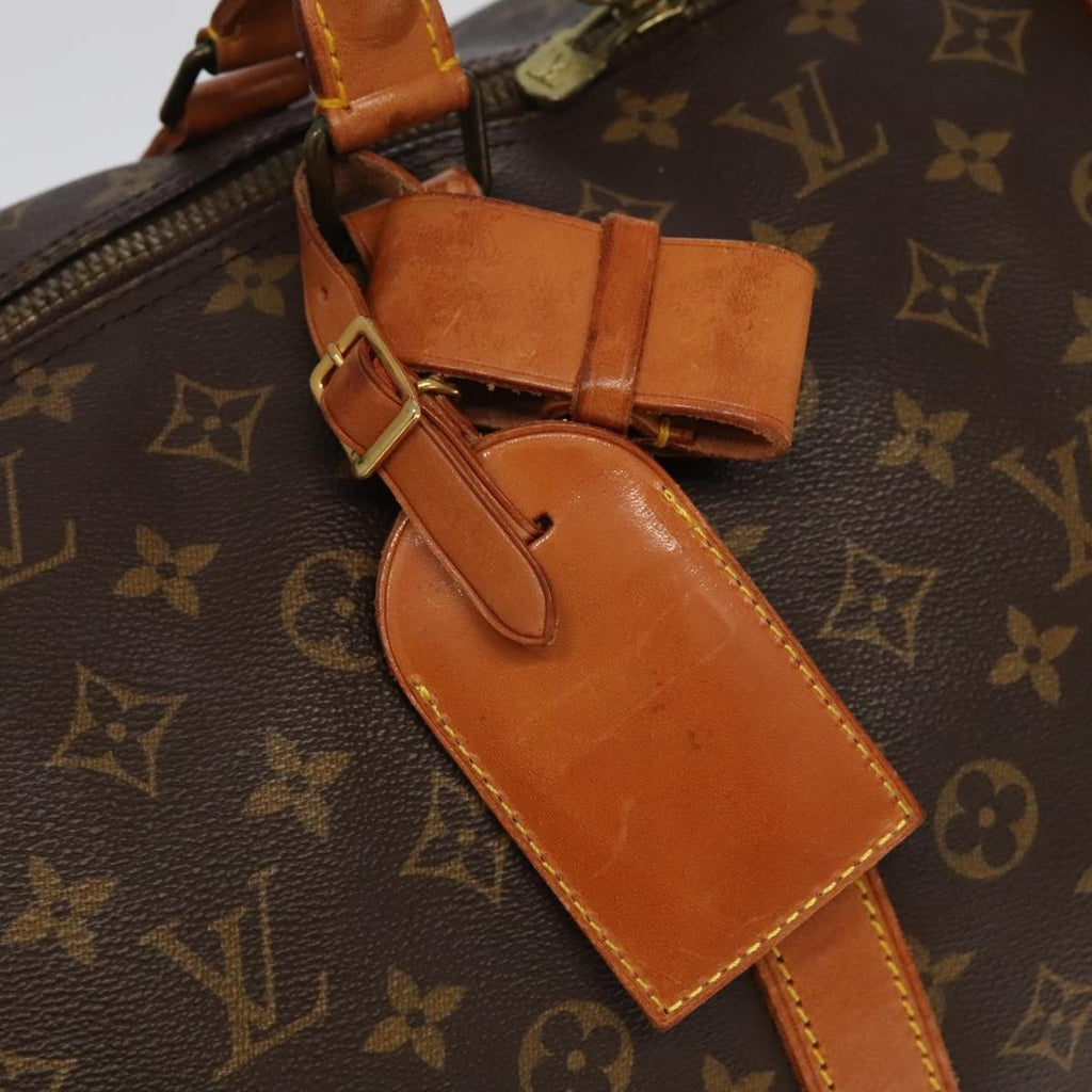 Louis Vuitton Keepall Bag Monogram Canvas Brown Canvas Travel Bag
