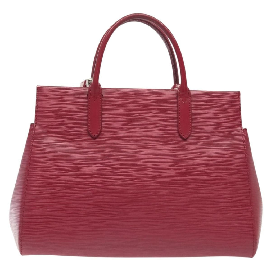 Louis Vuitton Marly Handbag Epi Leather Pink Leather Bag
