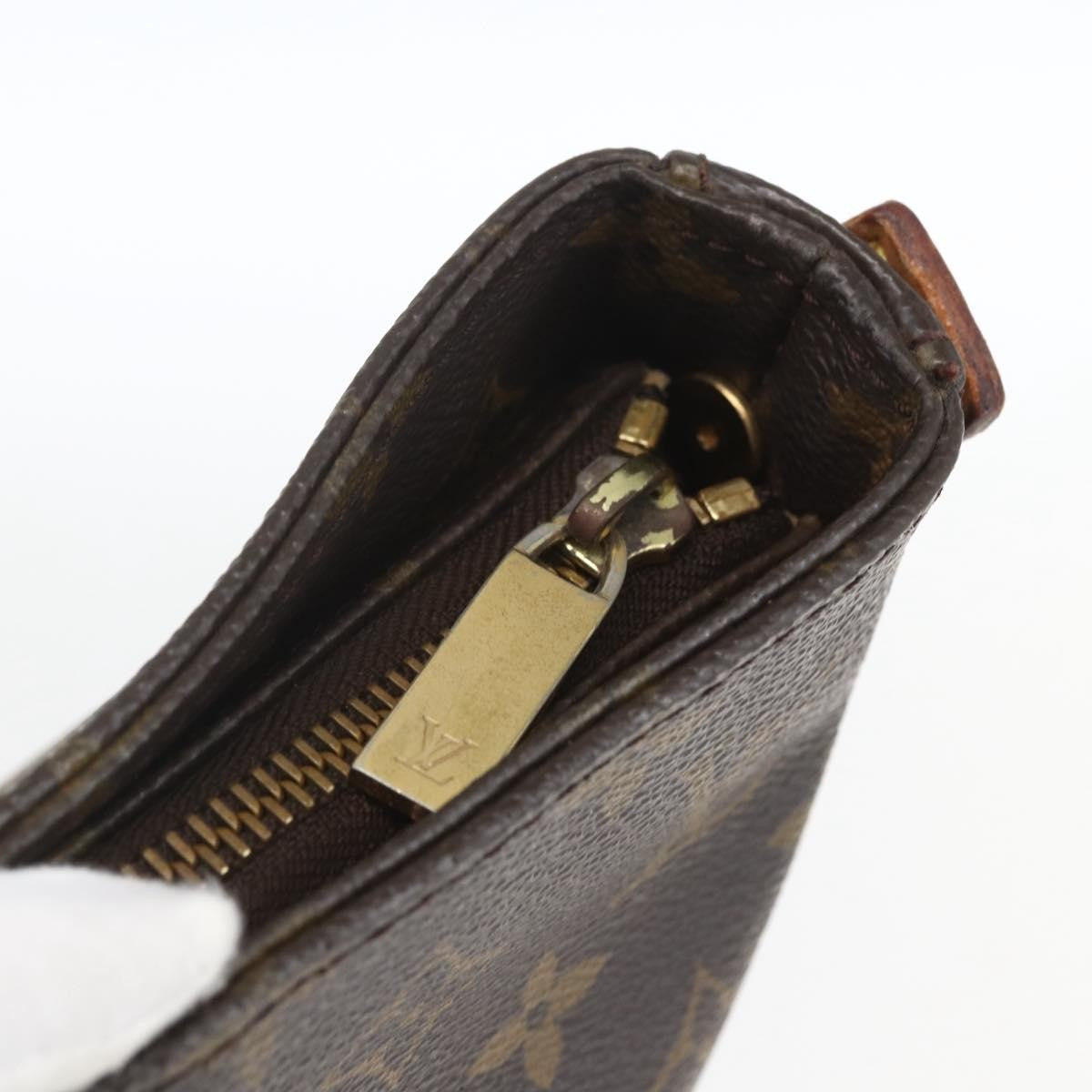Louis Vuitton Monogram Looping Handbag Monogram Canvas Brown Canvas Shoulder Bag