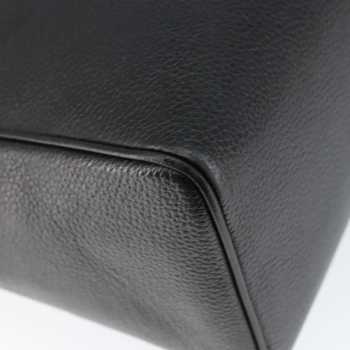 Celine Handbag Leather Black Leather Handbag