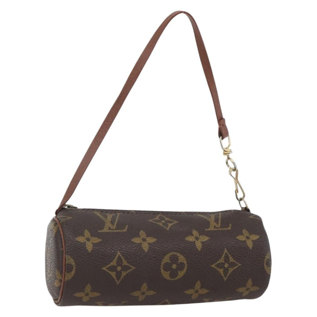 Louis Vuitton Papillon Pochette Monogram Canvas Brown Canvas Clutche & Pouche Bag