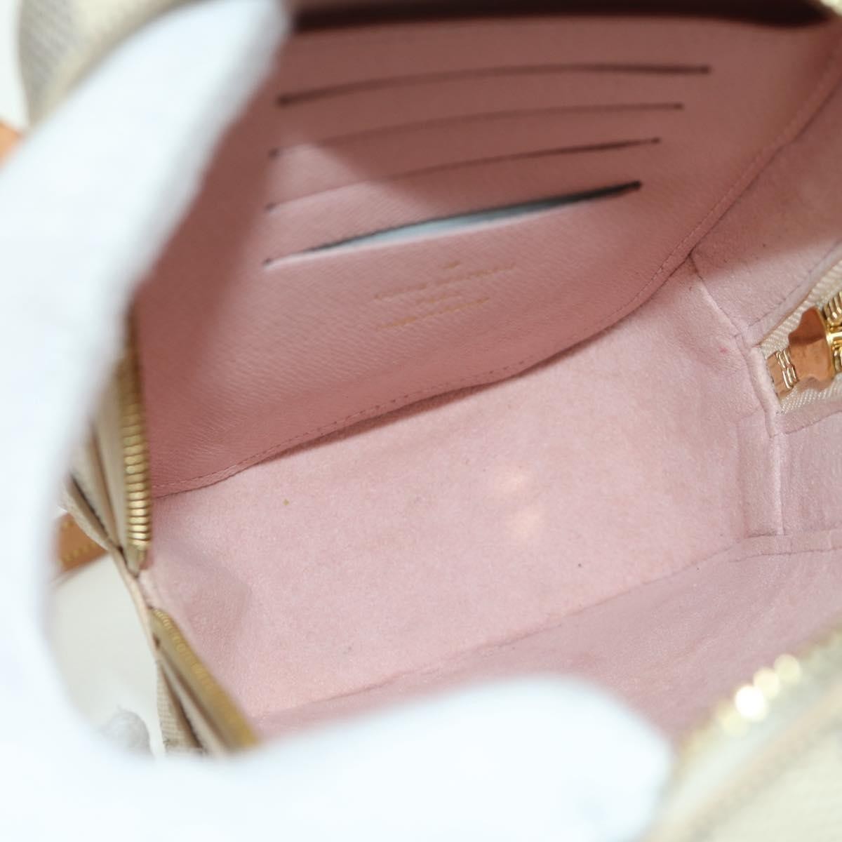 Louis Vuitton Neokapi Handag Damier Beige Canvas Clutche & Pouche Bag