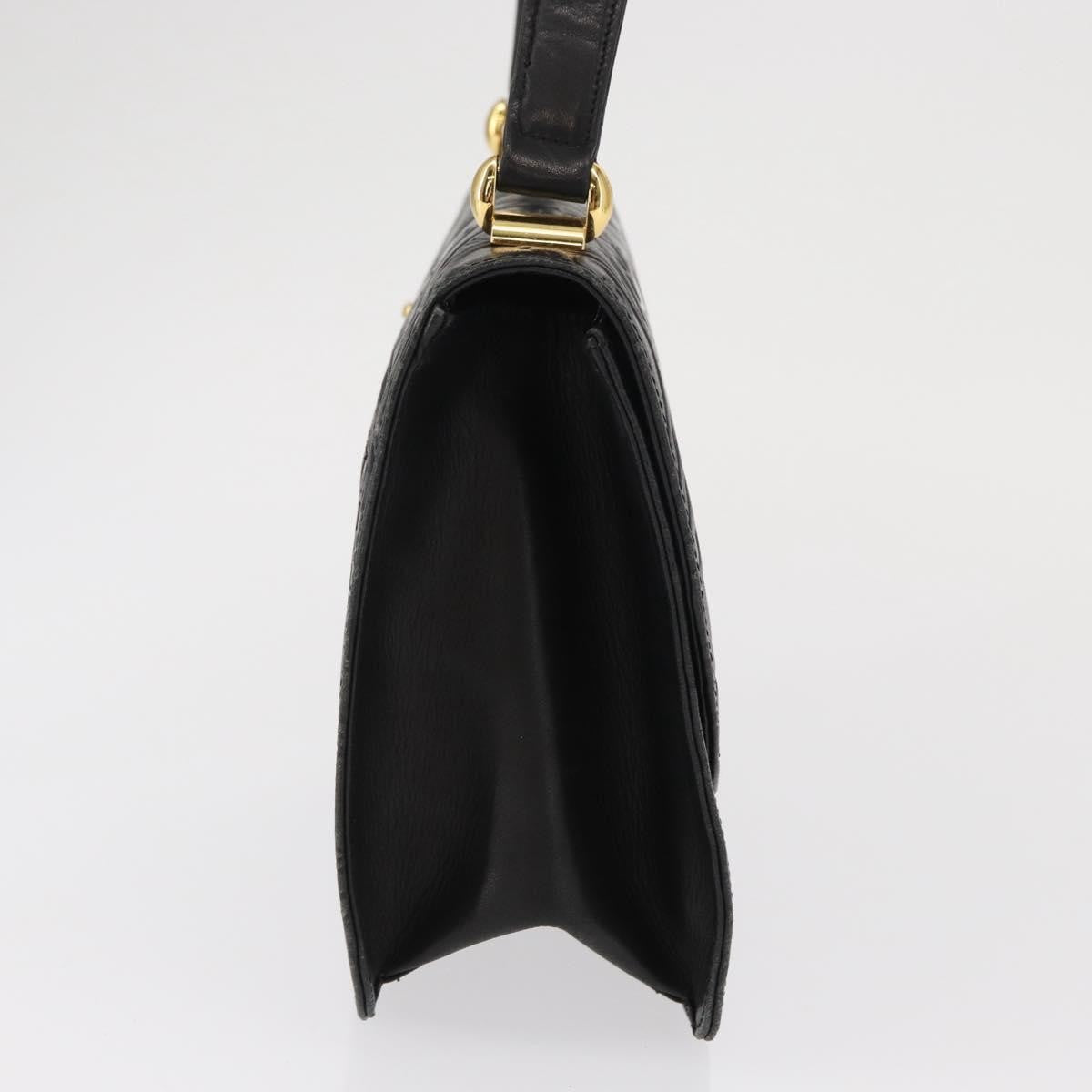 Balenciaga Vintage Handbag Leather Black Leather Hand
