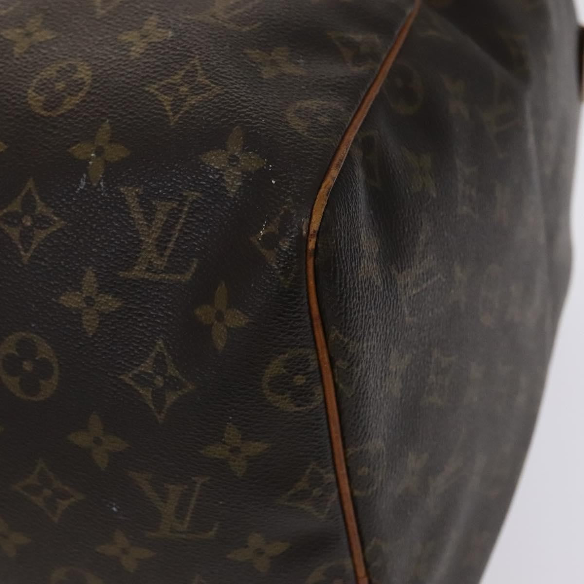 Louis Vuitton Keepall Bag Monogram Canvas Brown Canvas Bag