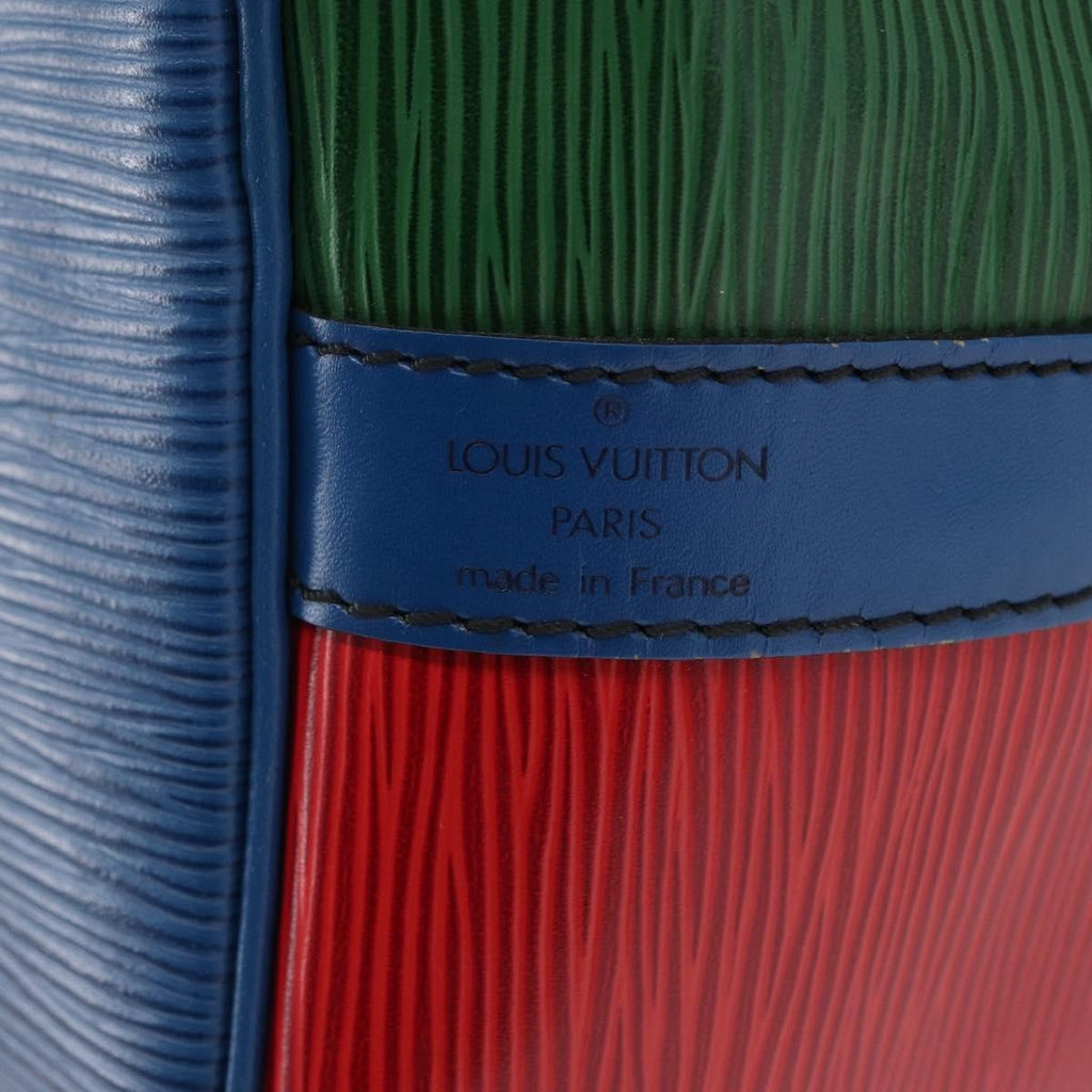 Louis Vuitton Tricolor Petit Noe Nm Handbag Epi Leather Multicolour Leather Shoulder Bag