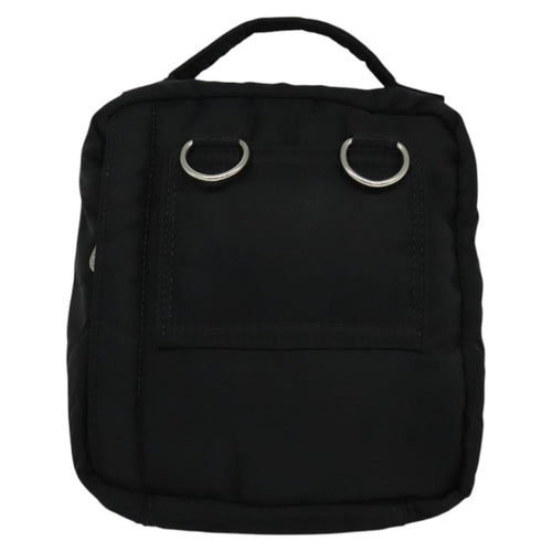 Burberry Nova Check Black Label Nylon Black Nylon Shoulder Bag