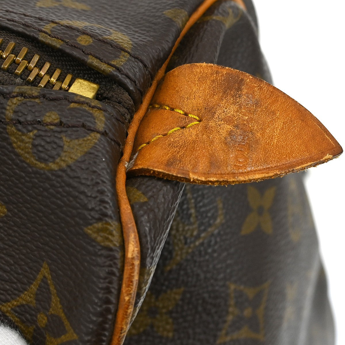 Louis Vuitton Keepall Bag Monogram Canvas Brown Canvas Travel Bag