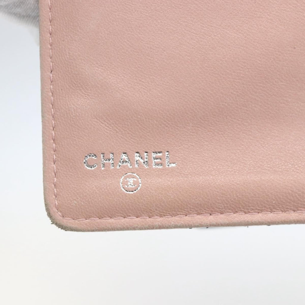 Chanel Vintage Cc Bifold Wallet Leather Black Leather Wallets Accessory