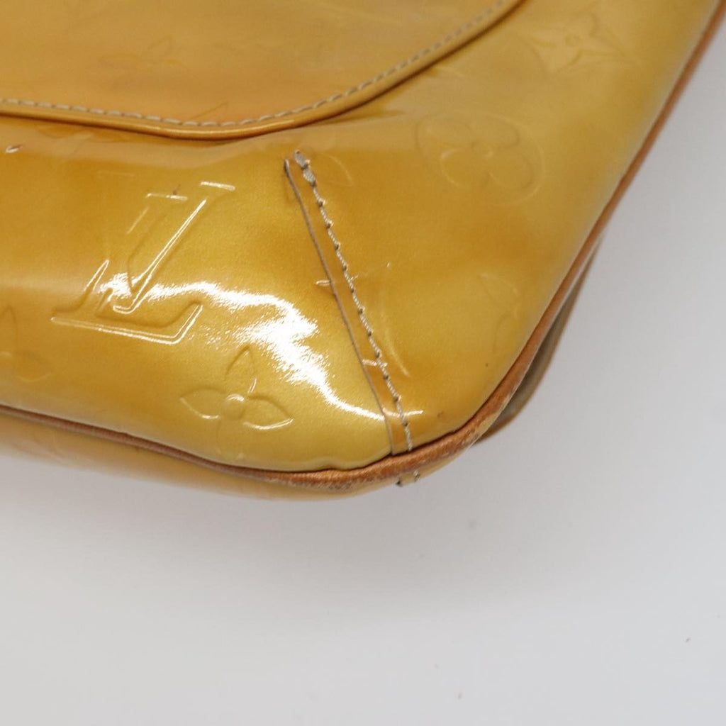 Louis Vuitton Thompson Street Handbag Monogram Vernis Beige Patent_Leather Bag