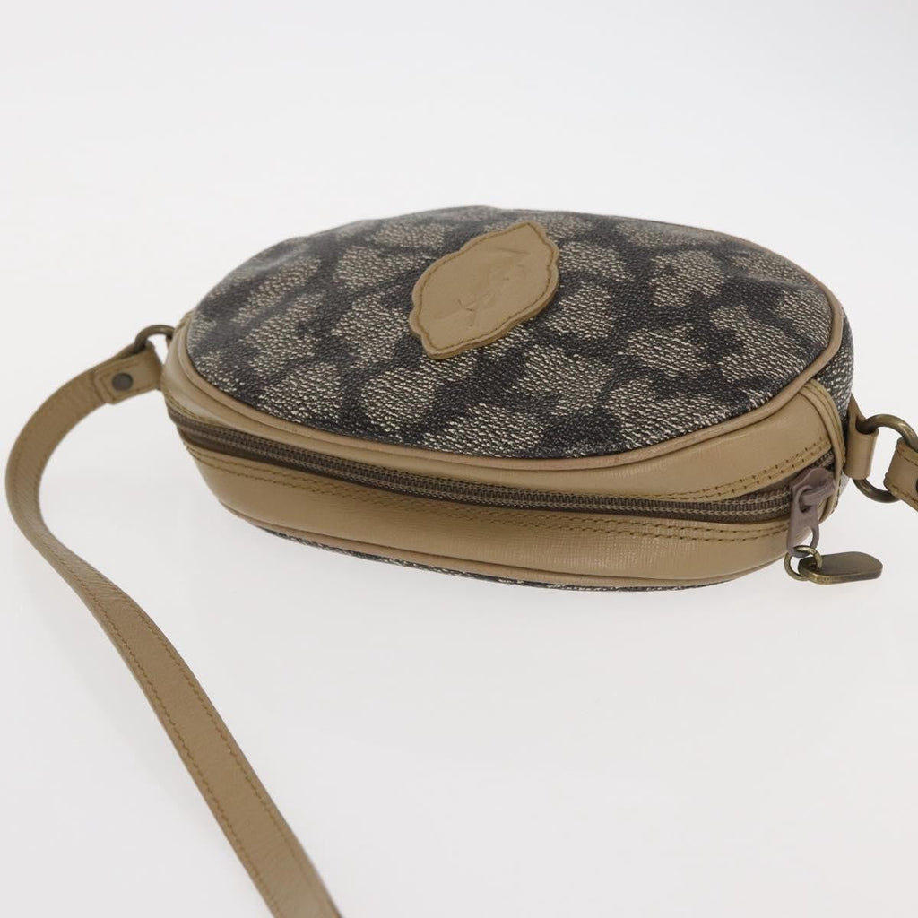 Saint Laurent Vintage Shoulder Bag Pvc Leather Beige Pvc Shoulder Bag Bag (Pre-Owned)