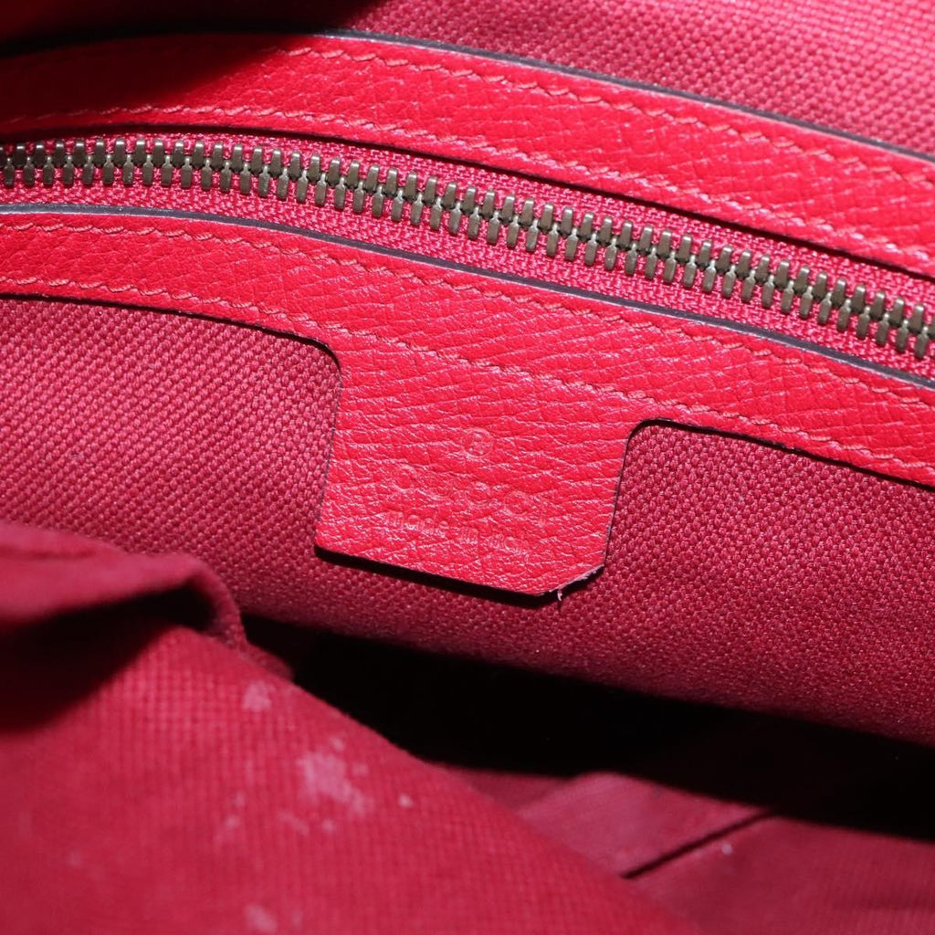 Gucci Logo Drawstring Backpack Striped Canvas Multicolour Canvas Backpack Bag (Pre-Owned)