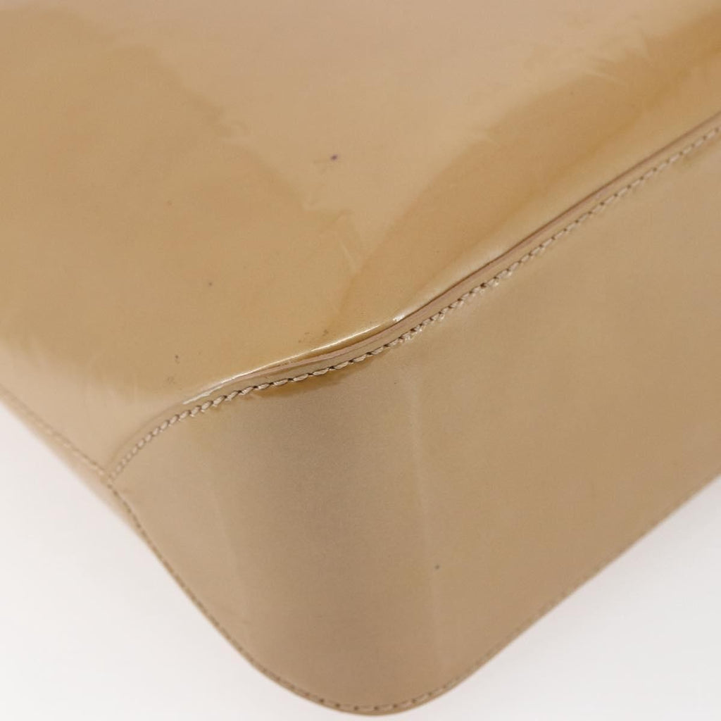 Louis Vuitton Brentwood Handbag Monogram Vernis Brown Patent_Leather Bag