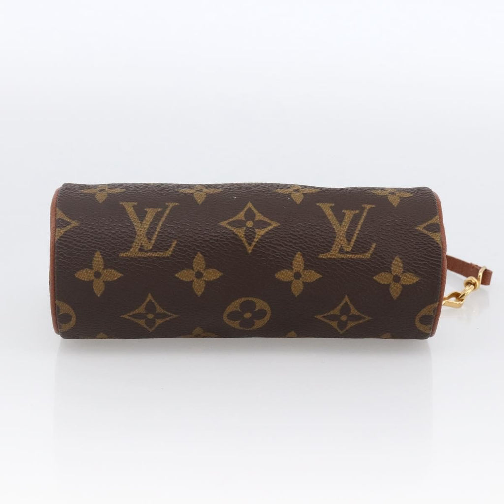 Louis Vuitton Papillon Pochette Monogram Canvas Brown Canvas Clutche & Pouche Bag