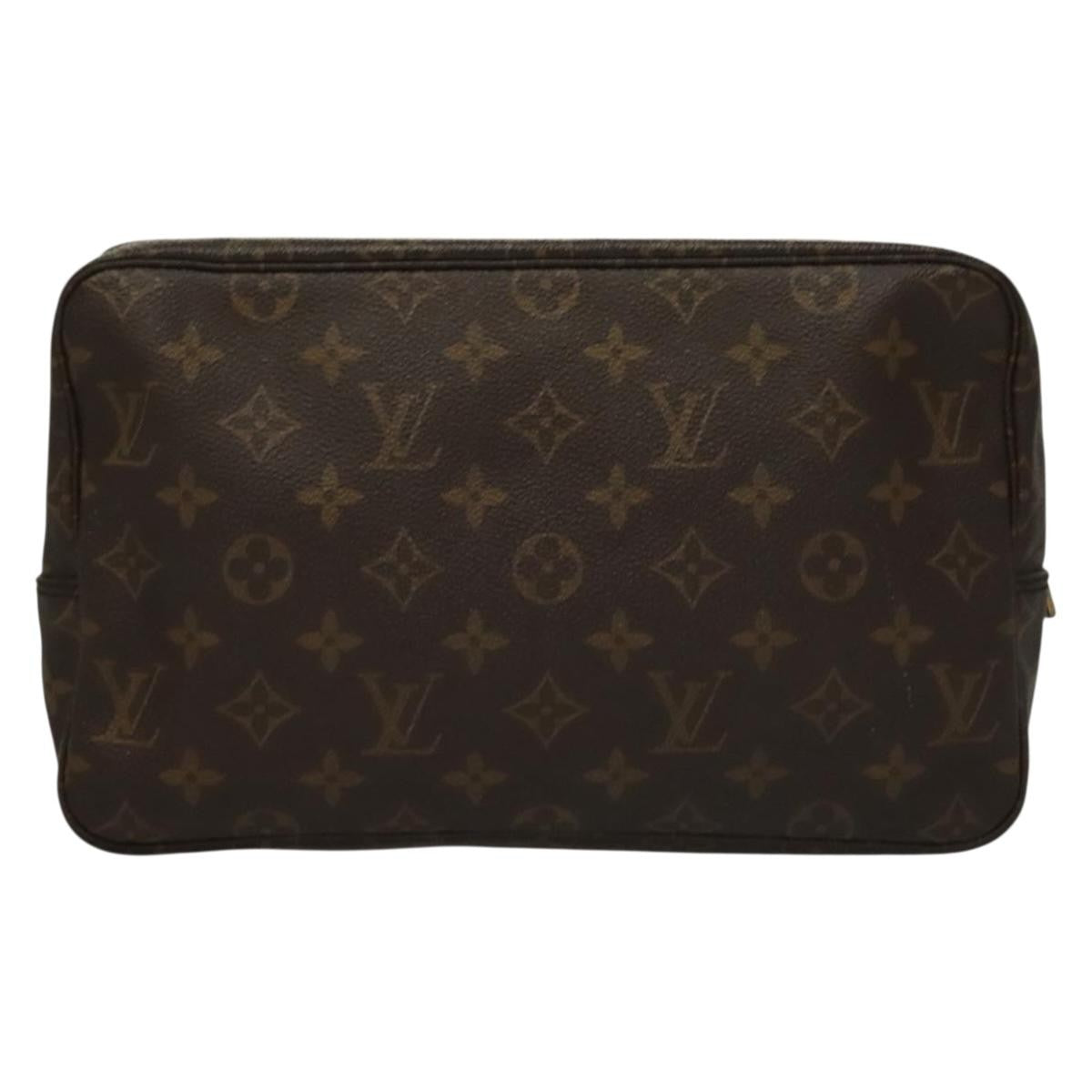 Louis Vuitton Trousse Toilette Monogram Canvas Brown Canvas Clutche & Pouche Bag
