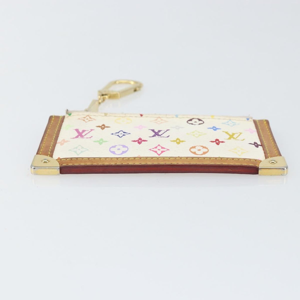 Louis Vuitton Pochette Clés Monogram Canvas Multicolour Canvas Wallets Accessory
