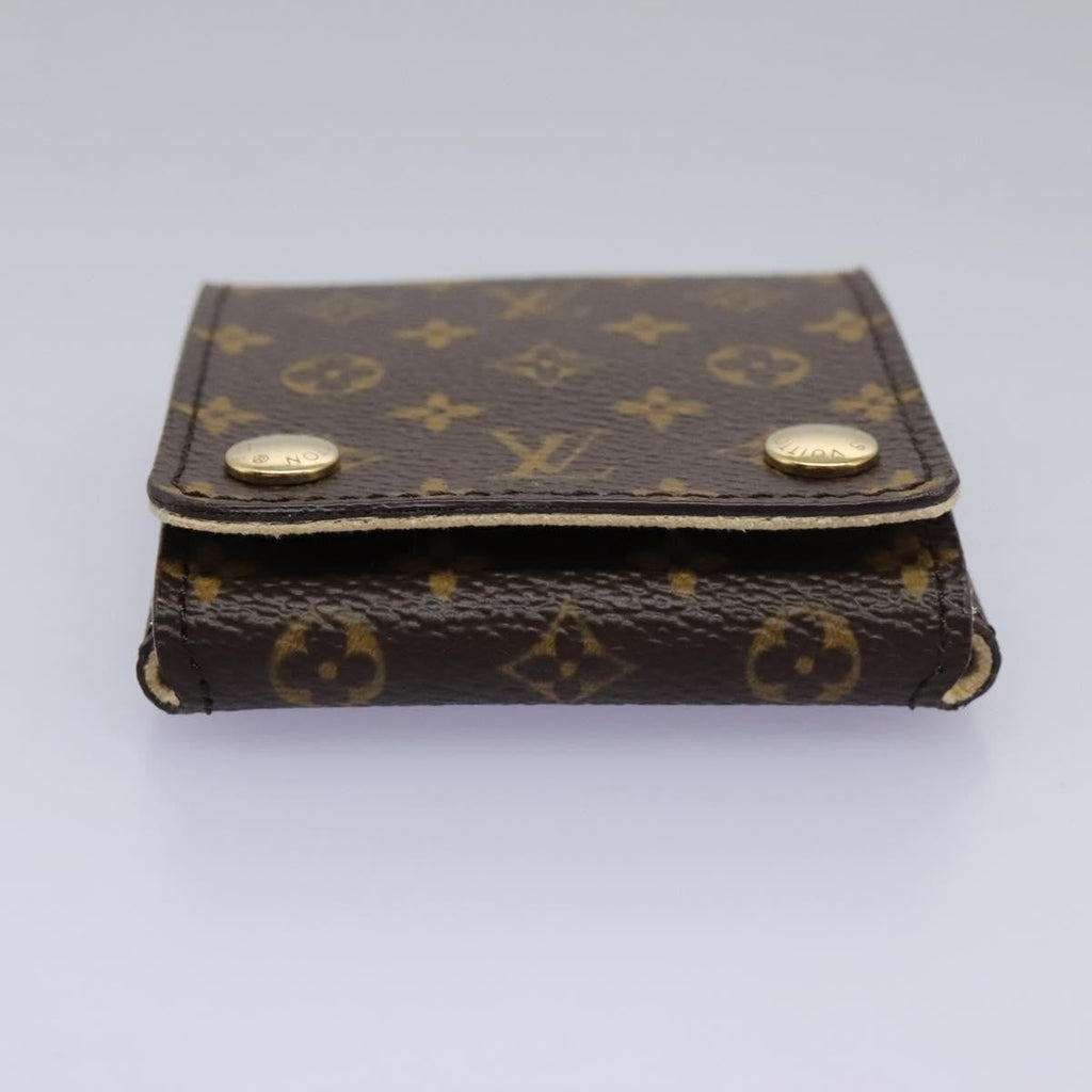 Louis Vuitton Case Jewelry Box Canvas Multicolour Canvas Wallets Accessory