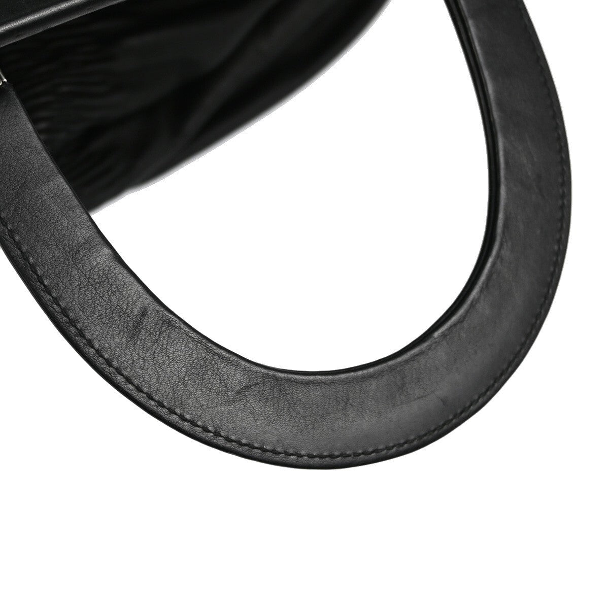Christian Dior Karenina Tote Lambskin Black Leather Tote Bag Bag (Pre-Owned)