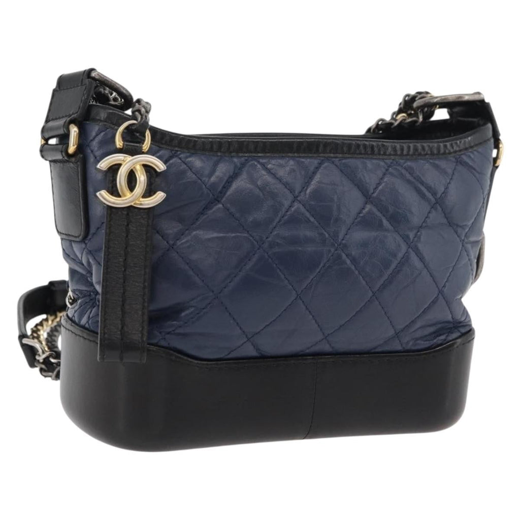 Chanel Gabrielle Hobo Quilted Aged Calfskin Multicolour Leather Shoulder Bag Bag