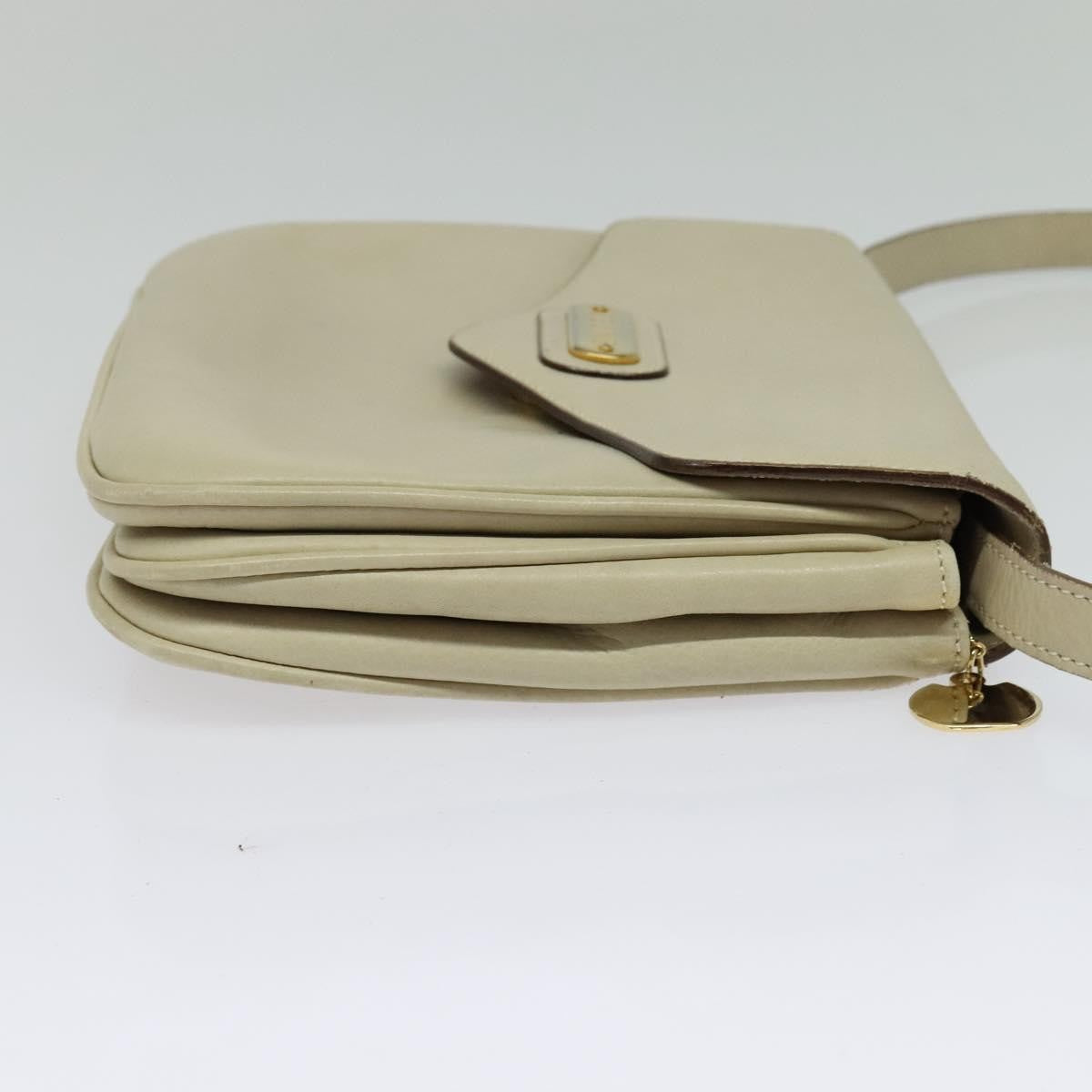 Celine Shoulder Bag Leather Beige Leather Shoulder Bag Bag