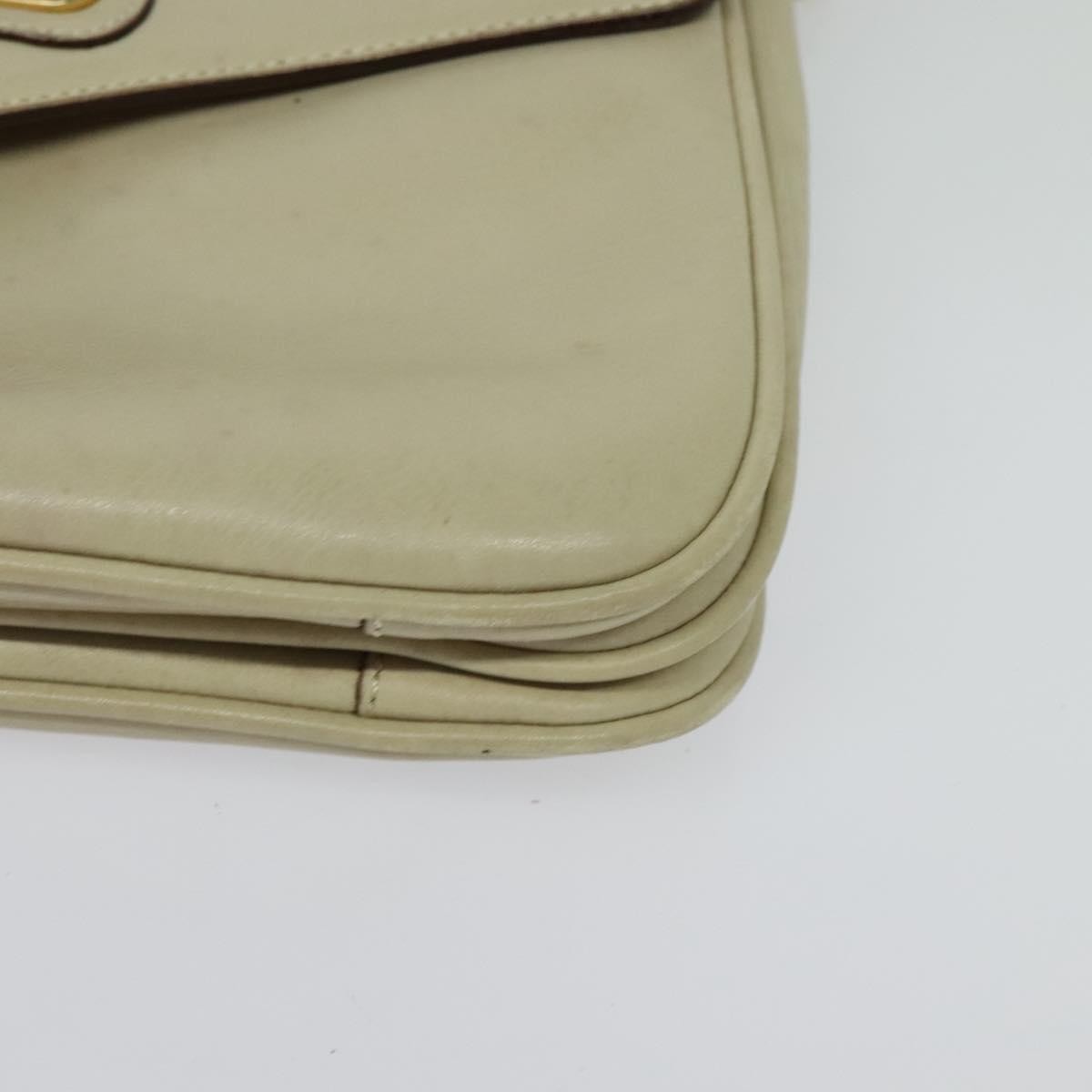 Celine Shoulder Bag Leather Beige Leather Shoulder Bag Bag