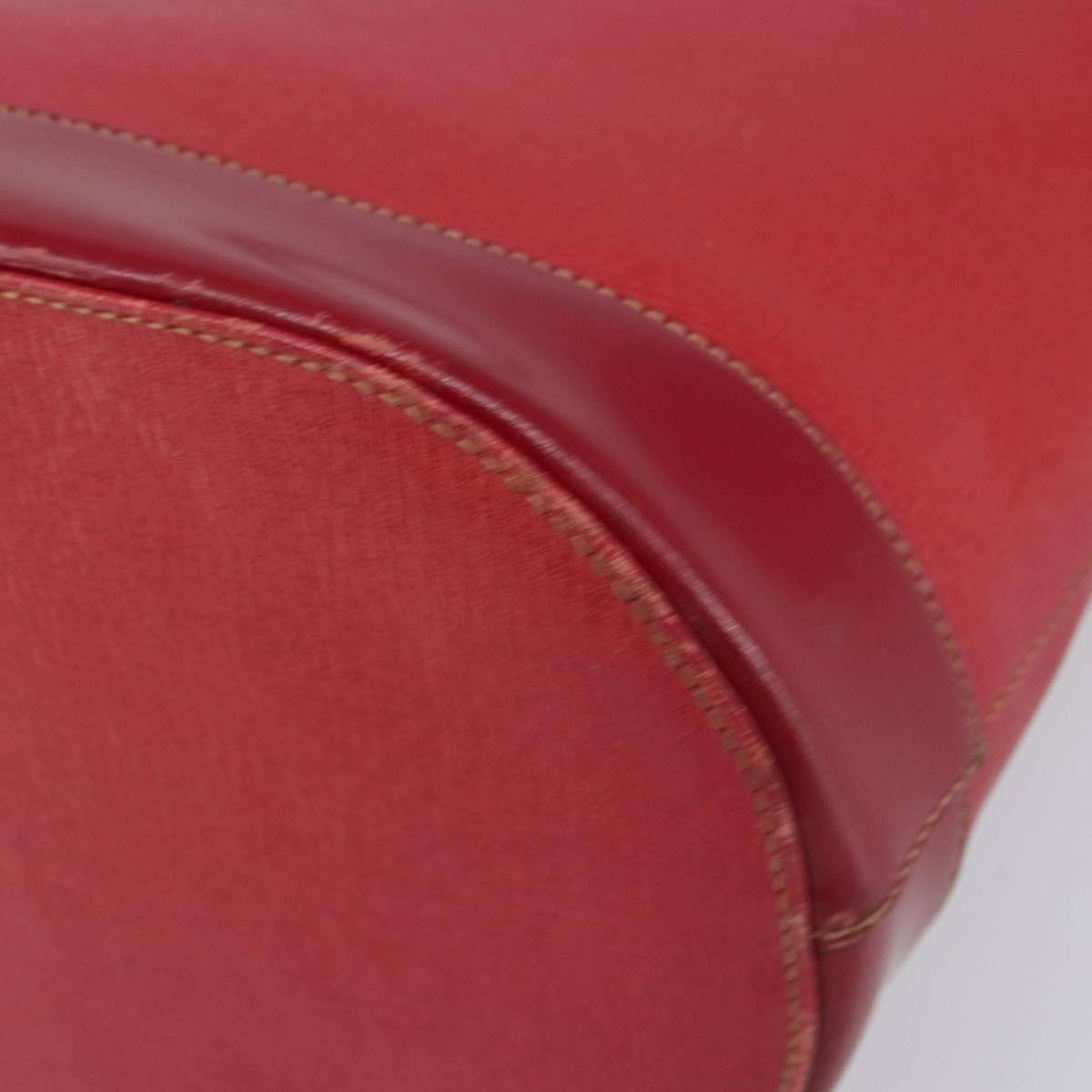 Burberry Vintage Tote Bag Leather Red Leather Tote Bag