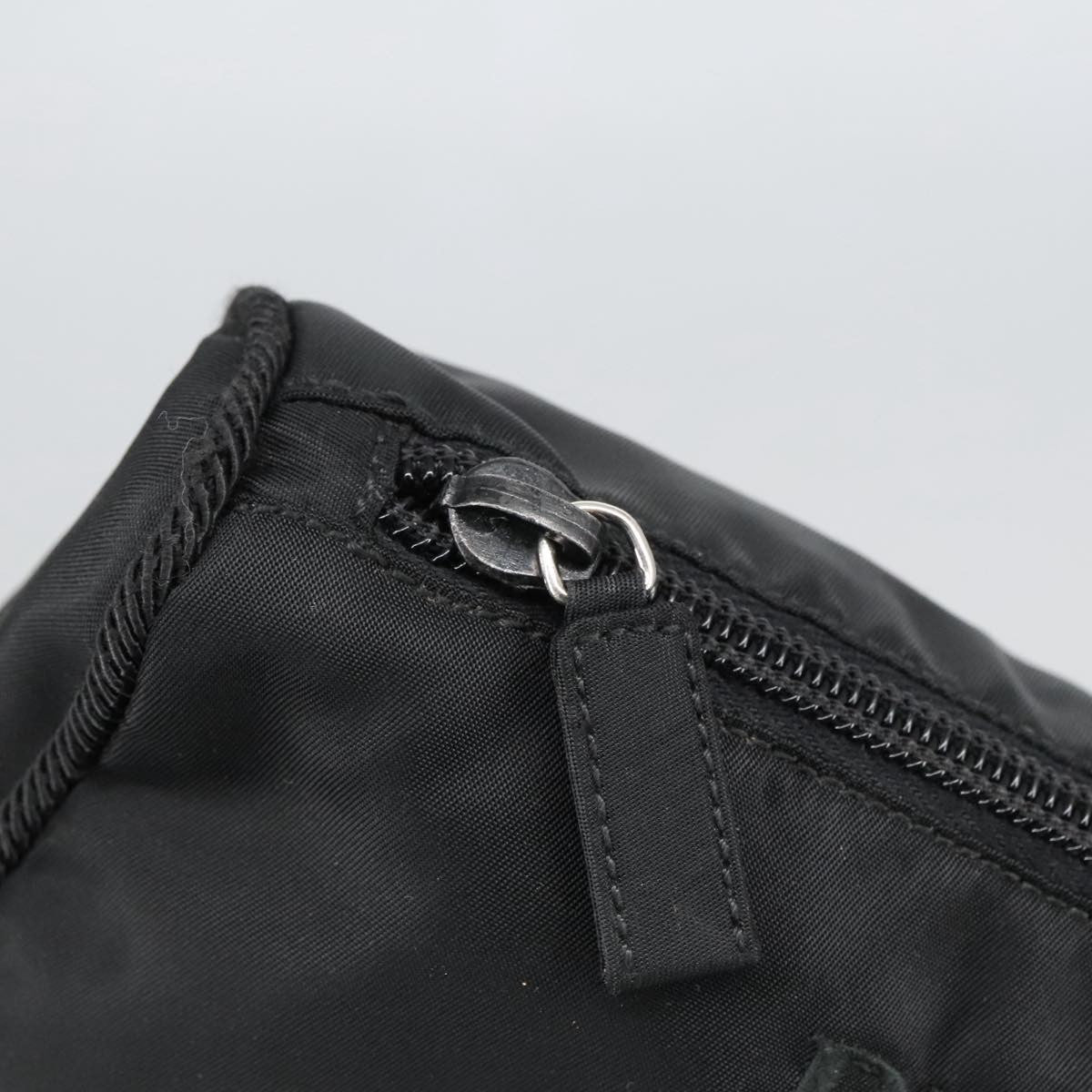 Prada Toiletry Pouch Tessuto Black Nylon Clutche & Pouche Bag