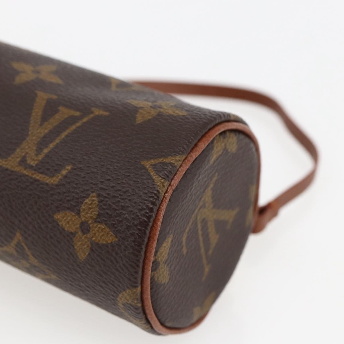 Louis Vuitton Papillon Pochette Monogram Canvas Brown Canvas Clutche & Pouche Bag