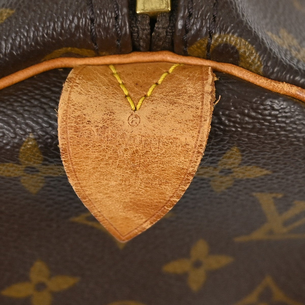 Louis Vuitton Keepall Bag Monogram Canvas Brown Canvas Travel Bag