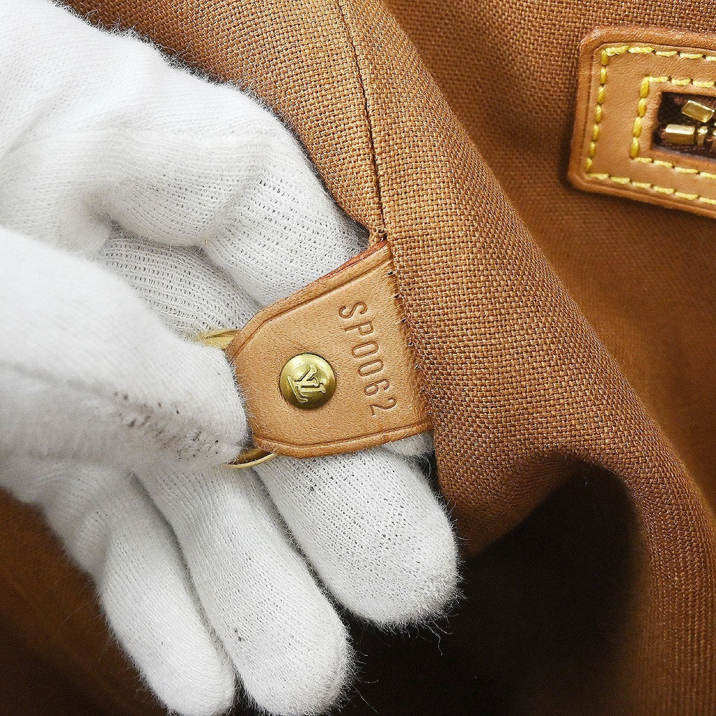 Louis Vuitton Abbesses Messenger Bag Monogram Canvas Brown Canvas Shoulder Bag