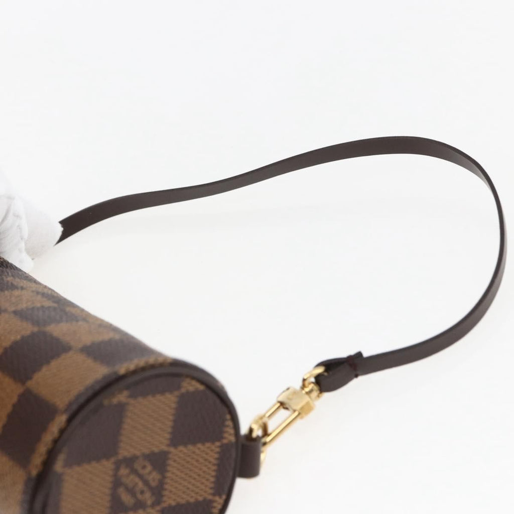 Louis Vuitton Papillon Pochette Damier Brown Canvas Clutche & Pouche Bag