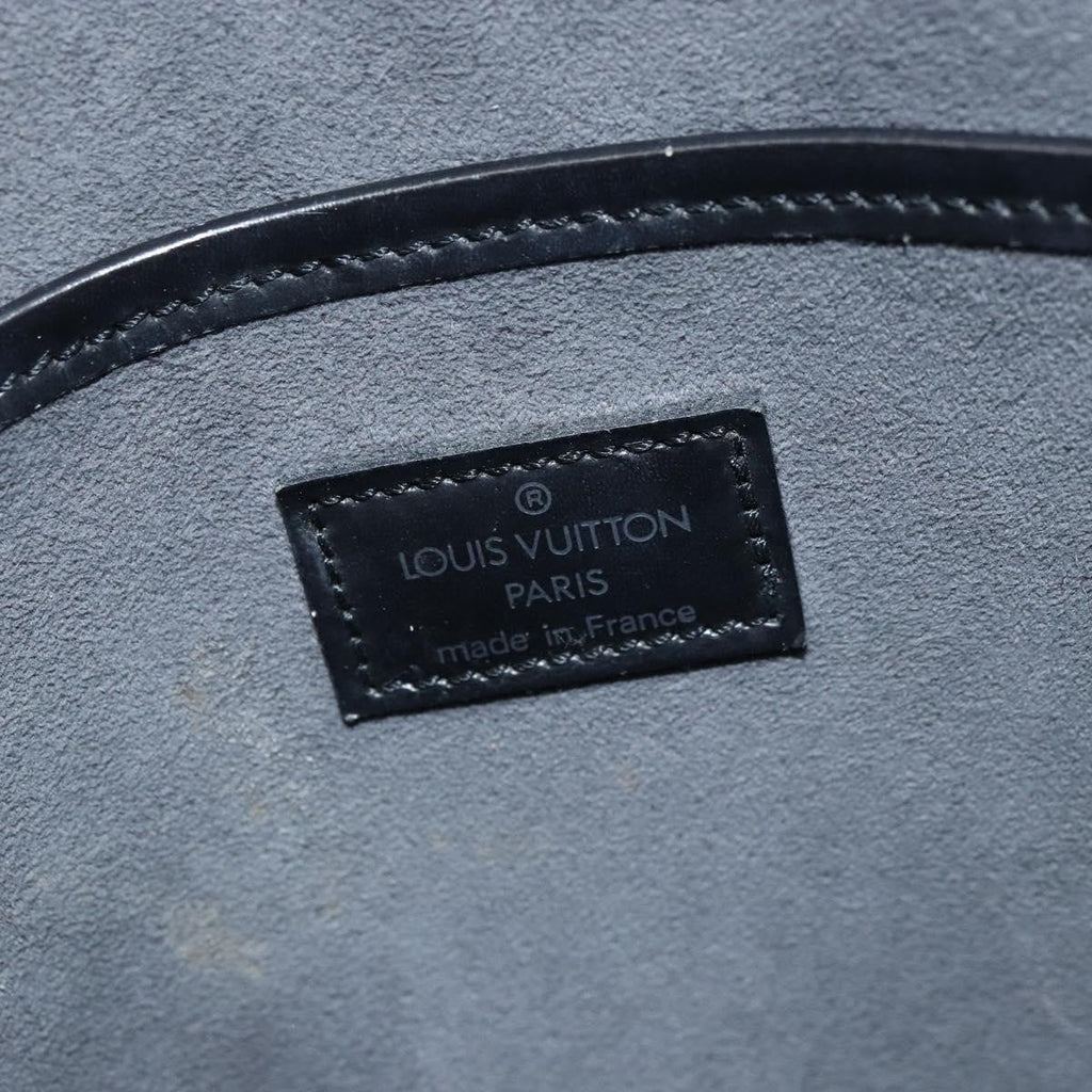 Louis Vuitton Noctambule Handbag Epi Leather Black Leather Handbag