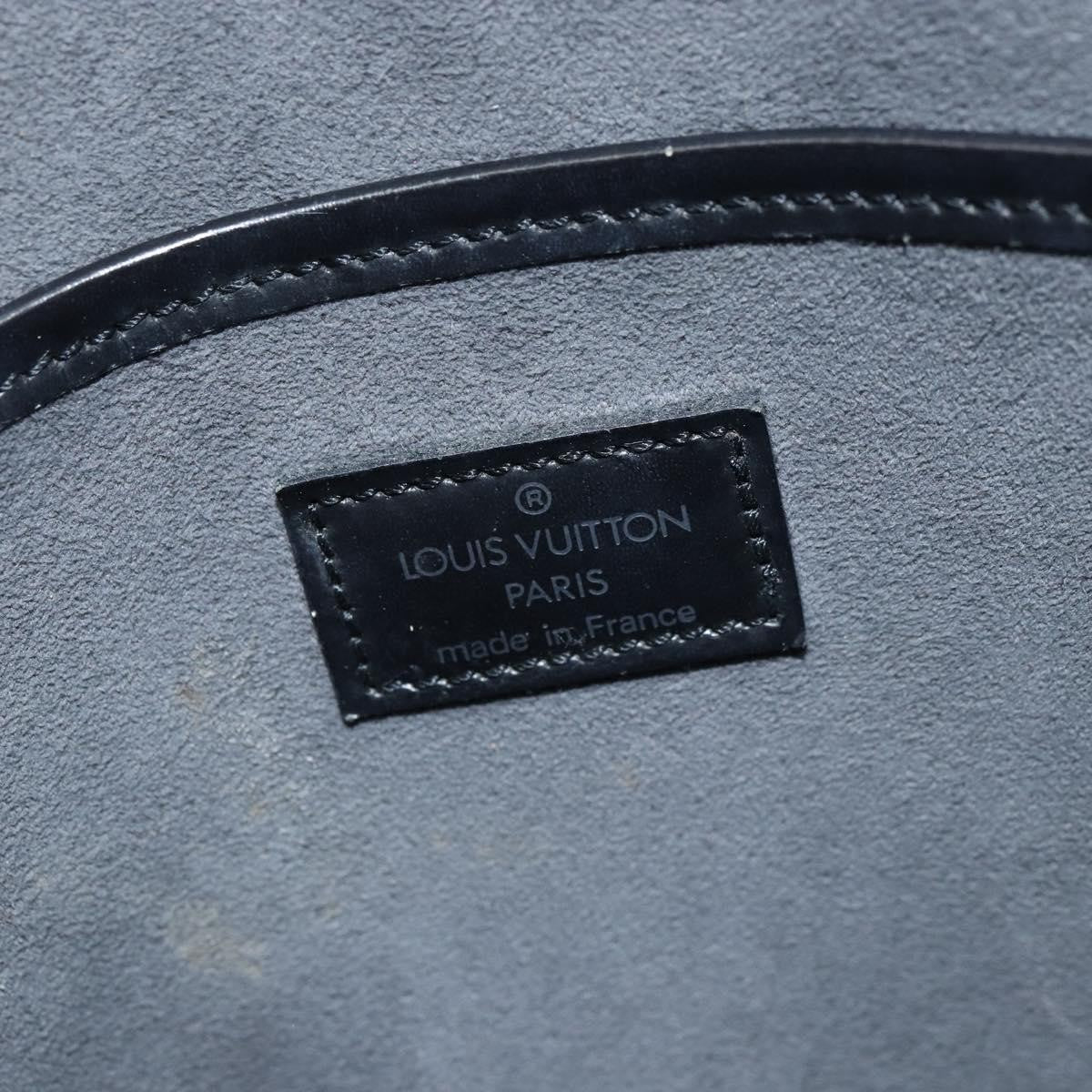 Louis Vuitton Noctambule Handbag Epi Leather Black Leather Handbag