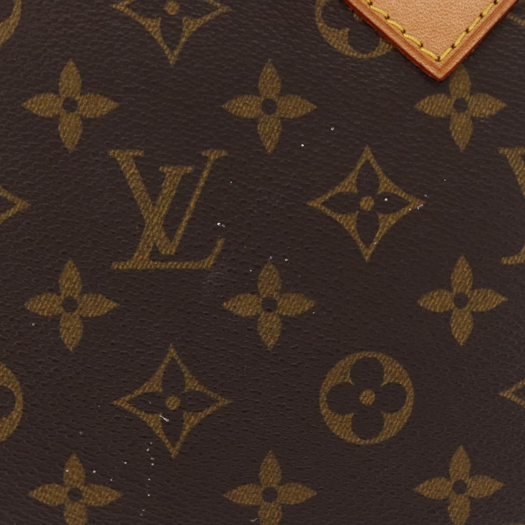 Louis Vuitton Alma Handbag Monogram Canvas Brown Canvas Handbag